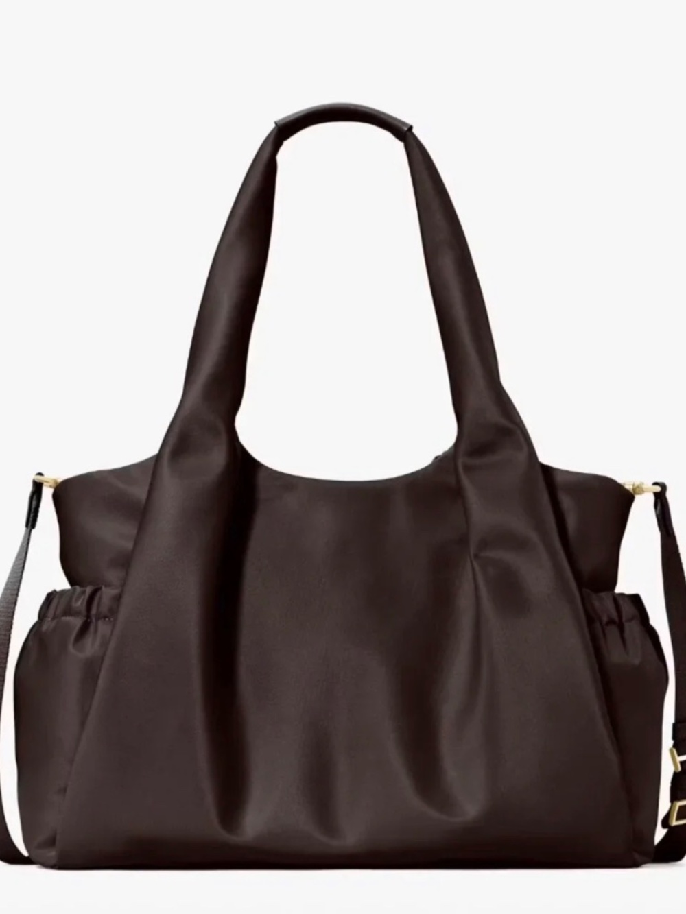 Kate spade Carter nylon large diaper bag chocolate brown - Picture 2 of 3